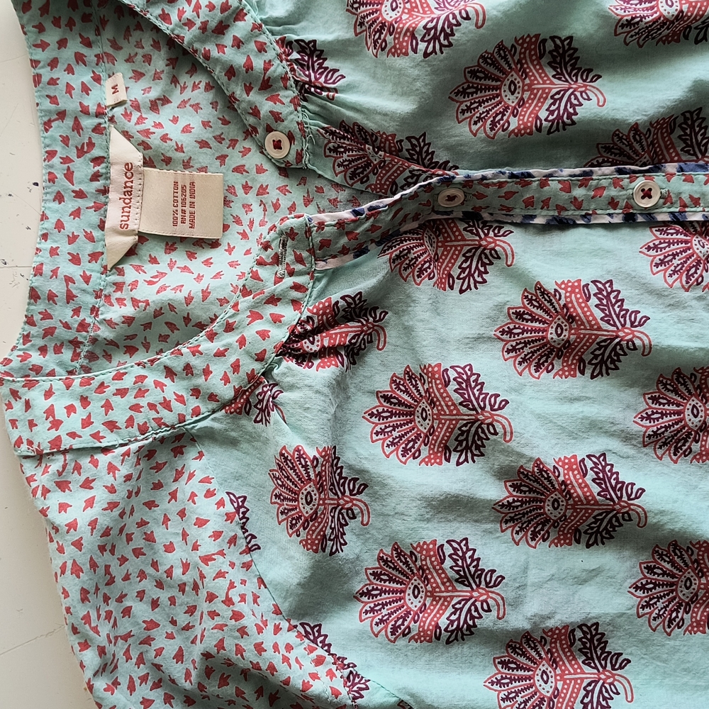 Sundance button down blouse
